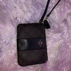 Coach walker wristlet